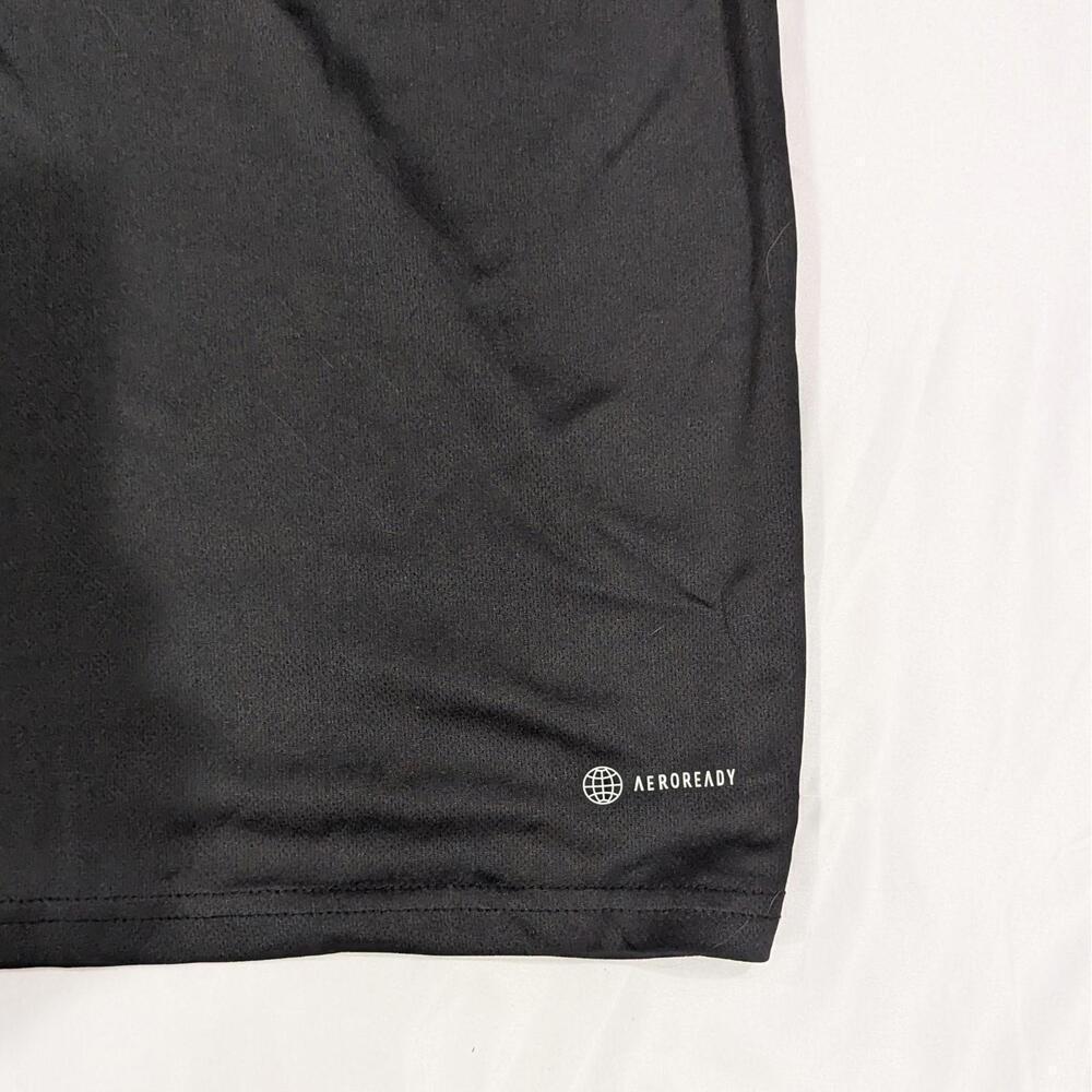 Adidas AEROREADY Tennis Fab Polo Shirt Black S/M/L - Picture 5 of 8